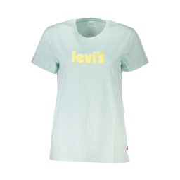 Дамска тениска с къс ръкав LEVI'S, синя