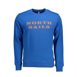 Син суитшърт NORTH SAILS без цип