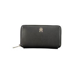 Дамски портфейл Tommy Hilfiger, черен