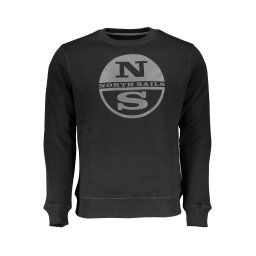 Черен суитшърт с цип North Sails