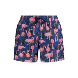 Мъжки бански шорти с фламинго