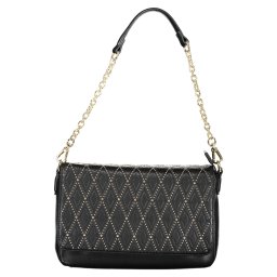 Черна чанта Valentino с верижка