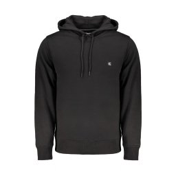 Черен суичър с качулка Calvin Klein