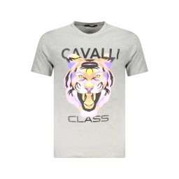 Мъжка тениска с къс ръкав CAVALLI CLASS