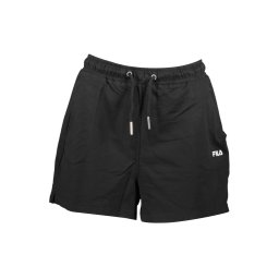 Дамски черни спортни шорти FILA