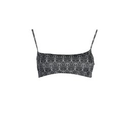 Черен плажен топ KARL LAGERFELD