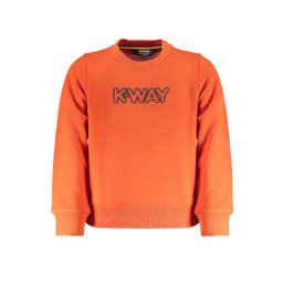 Оранжев суитшърт K-WAY за деца