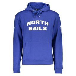 Син суичър с качулка NORTH SAILS