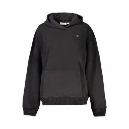 Черен суичър с качулка Calvin Klein