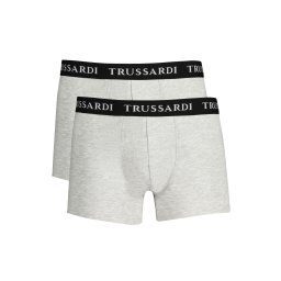 Мъжки сиви боксерки Trussardi