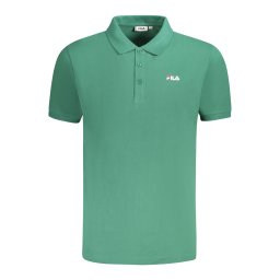 Зелена мъжка поло тениска FILA
