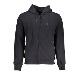 Мъжки черен суитшърт с цип Napapijri
