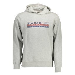 Сиво суичър с качулка NAPAPIJRI