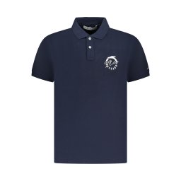 Мъжка синя поло тениска Trussardi