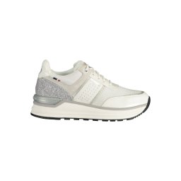 Бели дамски спортни маратонки US Polo Assn.
