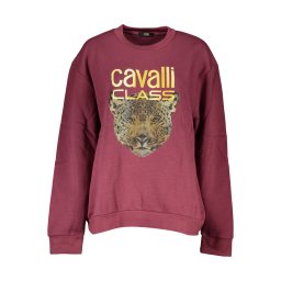 Дамски суитшърт Cavalli Class лилав