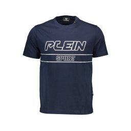 Тениска с къс ръкав Plein Sport, синя