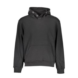 Черен суичър с качулка Calvin Klein