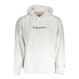 Бял суичър с качулка Tommy Hilfiger