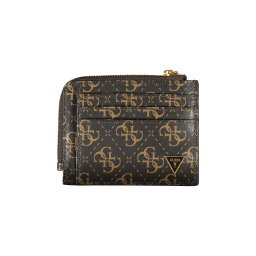Кафяв мъжки портфейл GUESS JEANS