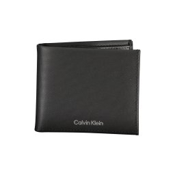 Черен мъжки портфейл Calvin Klein