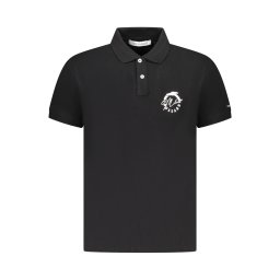 Мъжка черна поло риза Trussardi