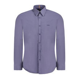 Мъжка едноцветна риза slim fit
