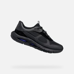 Black men's sneakers Geox Spherica ECUB-5 - Men