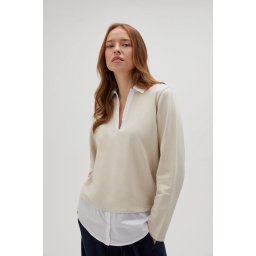 Marisse Women's Sweatshirt Z-Bl-4521 L.Beige