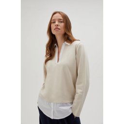 Marisse Women's Sweatshirt Z-Bl-4521 L.Beige