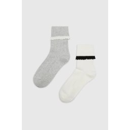 Marisse Women's Socks Z-Sk-4508 Off White