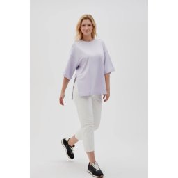Marisse Women's Sweatshirt L-Bl-4602 L.Violet