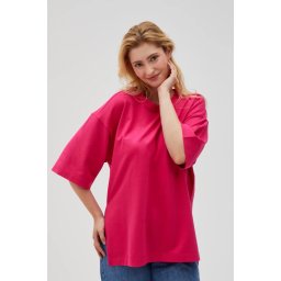 Marisse Women's Sweatshirt L-Bl-4602 Fuchsia