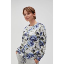 Marisse Women's Sweatshirt L-Bl-4606 Blue