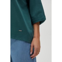 Marisse Women's Sweatshirt L-Bl-4609 D.Green