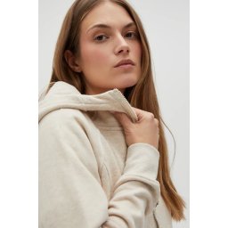 Marisse Women's Sweatshirt L-Bl-4611 L.Beige Mel