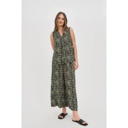 Marisse Black Viscose Culottes