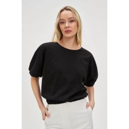 Marisse Women's T-Shirt L-Ts-4618 Black