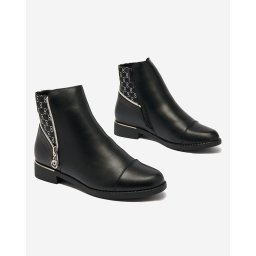 Resti Black women's boots a'la sztyblety Orlaa