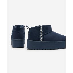 Resti Light brown women's shoes a'la snow boots with ornament Parisela