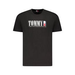 Черна тениска Tommy Hilfiger
