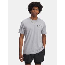 Men's T-shirt Under Armour UA 60/40S BODY SHOP SS-GRY - Men's
