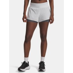 Women's shorts Under Armour UA Launch Pro 3in 2in1 Shorts-GRY - Women's
