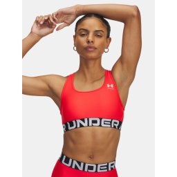 Women's bra Under Armour UA HG Mid Branded-RED - Women's