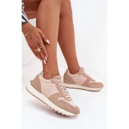 BIG STAR SHOES Дамски Кожени Маратонки Big Star