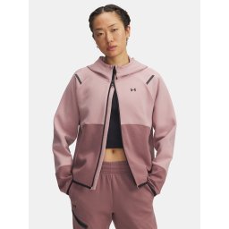 Women's sweatshirt Under Armour Unstoppable Fleece FZ-PNK - Women's
