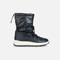 Black women's ankle boots Geox Spherica 4X4 B ABX - Women's