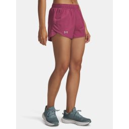 Women's shorts Under Armour UA Fly By 3'' Shorts-RED - Women's