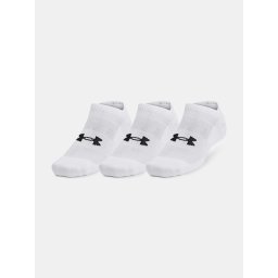 Unisex socks Under Armour Unisex UA TC 3pk No Show-WHT - unisex
