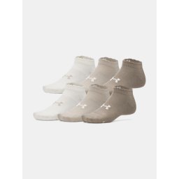 Unisex socks Under Armour Unisex UA Essential 6pk Low-BRN - unisex